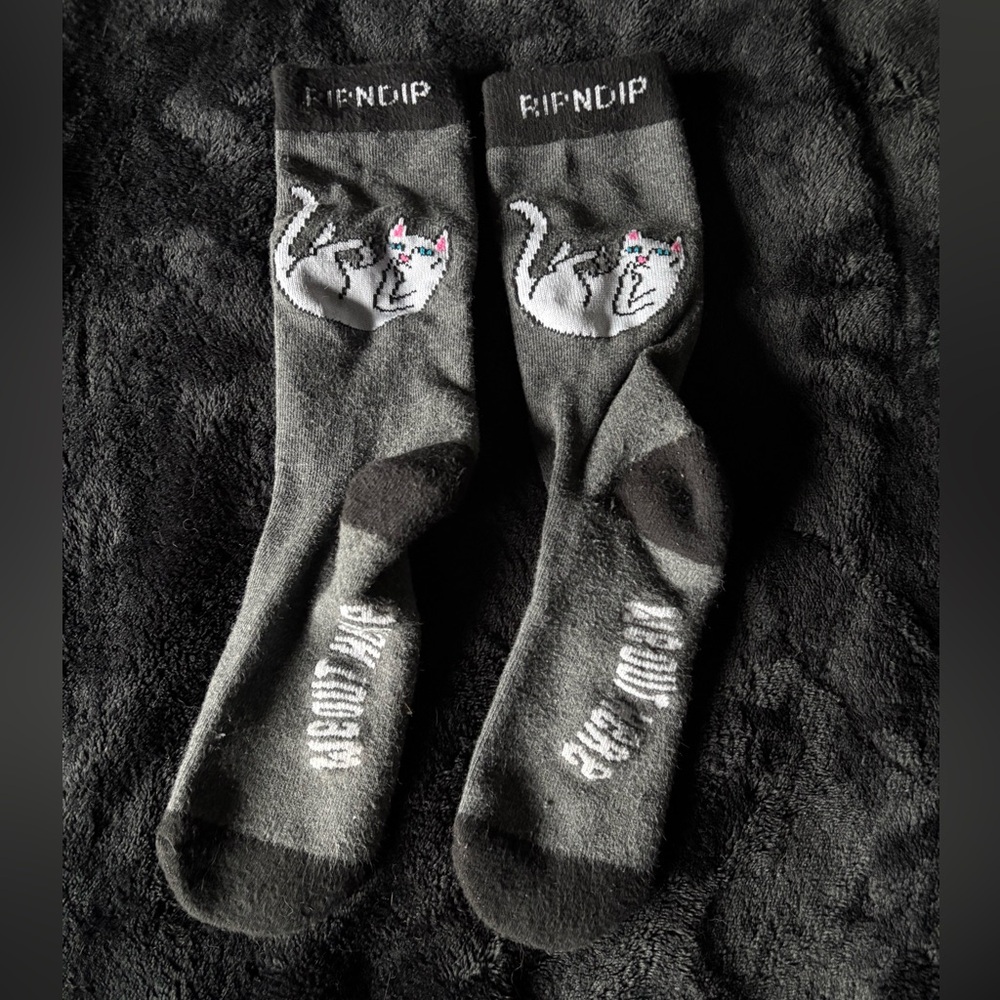 Ripndip Cat Socks